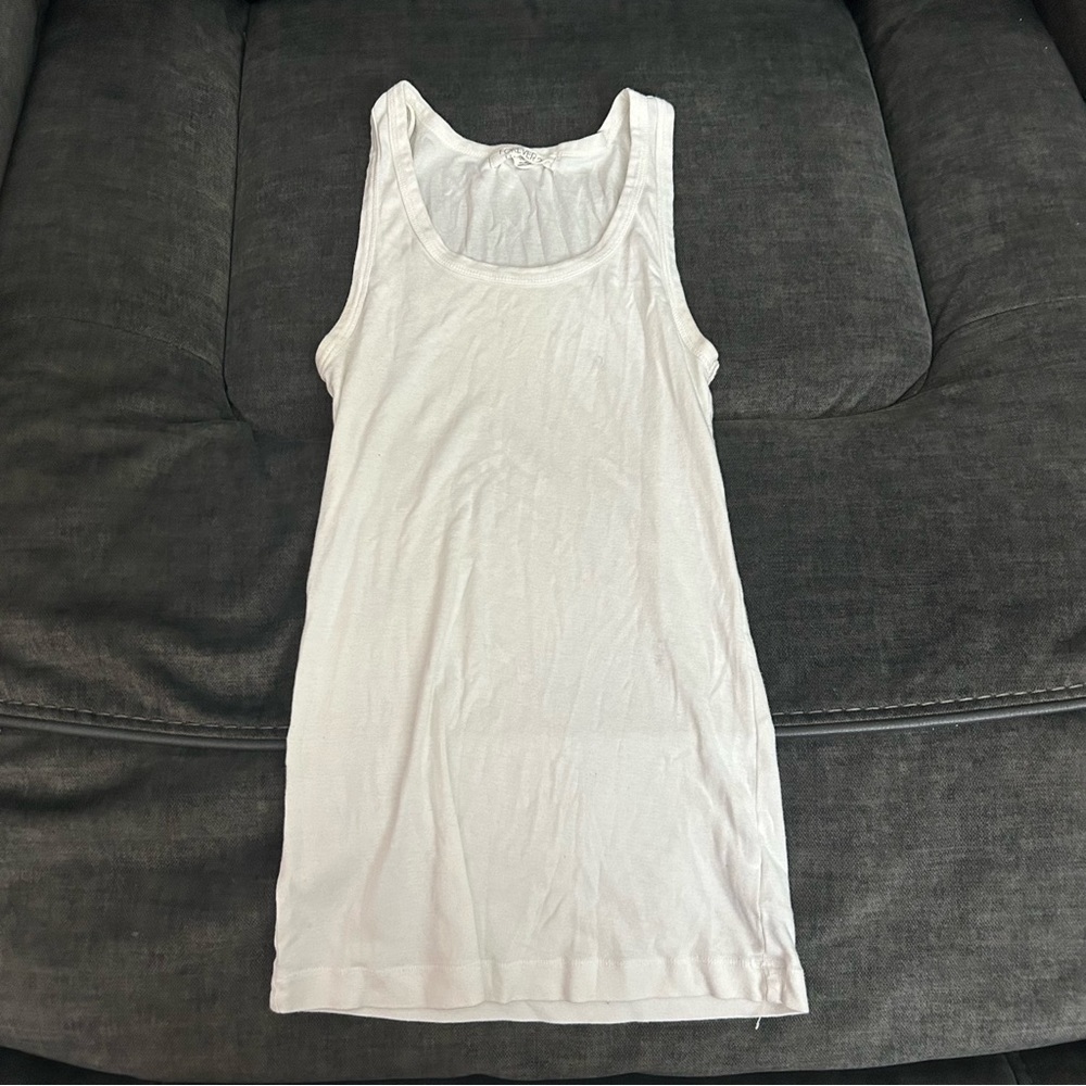 White tank top